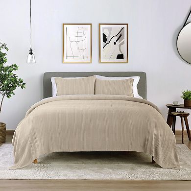 Vellux Malmo Throw Blanket Set with Shams