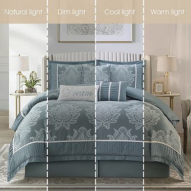 Nanshing Therese Damask Comforter Set