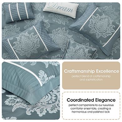 Nanshing Therese Damask Comforter Set