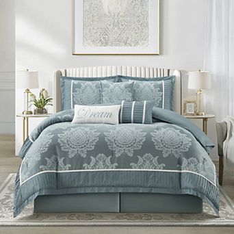 Nanshing Therese Damask Comforter Set