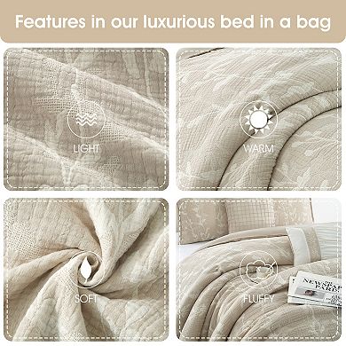 Nanshing Dauria Leaves Comforter Set