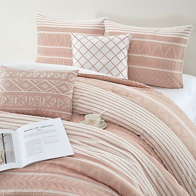 Nanshing Cleluya Striped Cotton Comforter Set