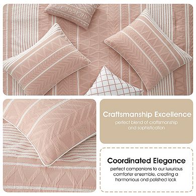 Nanshing Cleluya Striped Cotton Comforter Set