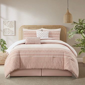 Nanshing Cleluya Striped Cotton Comforter Set