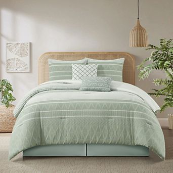 Nanshing Cleluya Striped Cotton Comforter Set
