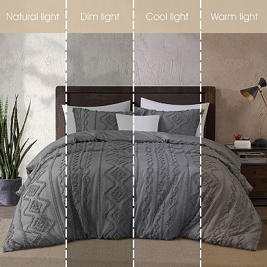 Nanshing Alogma Geometric Clip Comforter Set