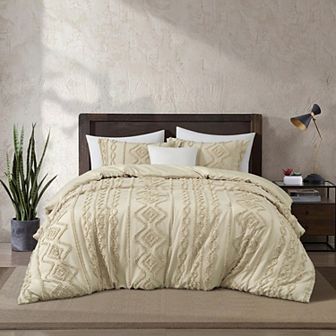 Nanshing Alogma Geometric Clip Comforter Set