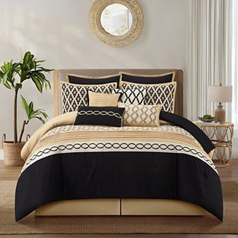 Nanshing Caval Geometric Jacquard Comforter Set