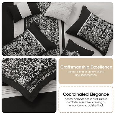 Nanshing Charley Damask Comforter Set