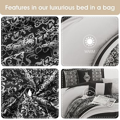 Nanshing Charley Damask Comforter Set