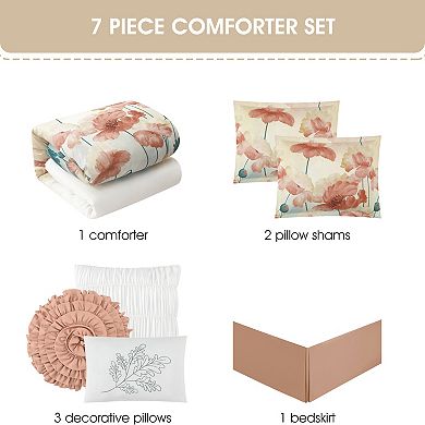 Nanshing Jovie Floral Comforter Set