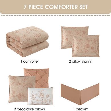 Nanshing Kensley Floral Comforter Set