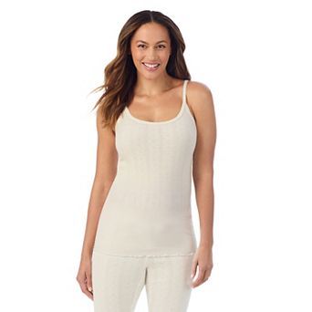 Women's Cuddl Duds® Cotton Pointelle Cami