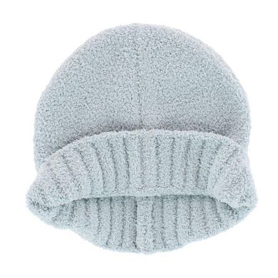 CTM Girl's One Size Fits Most Solid Soft Winter Knit Beanie Hat