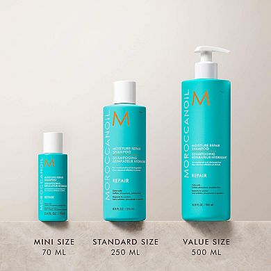 Moisture Repair Shampoo & Conditioner Half-Liter Set