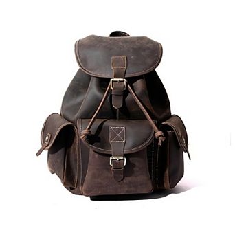 The Asmund Backpack Genuine Leather Rucksack