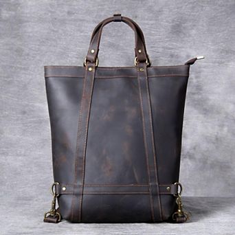 The Icarus Handmade Leather Backpack