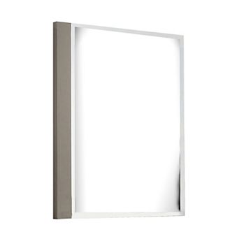 Suni Dresser Mirror, Sleek Wood, Frameless Design