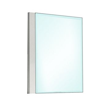 Suni Dresser Mirror, Sleek Wood, Frameless Design