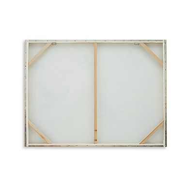 Accent Wall Decor, 36x48, Brown Hand Painted Canvas, Flocking Birds