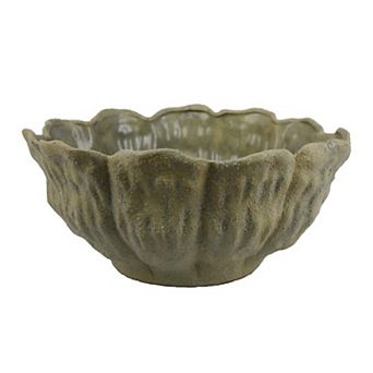 Bobo Decorative Bowl, Floral Design, Ceramic