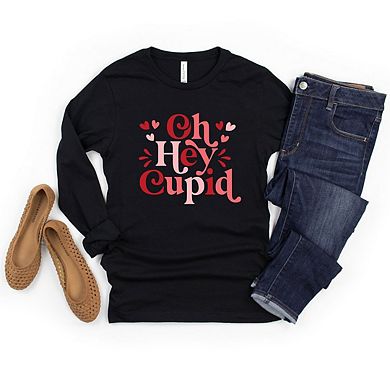 Oh Hey Cupid Long Sleeve Graphic Tee