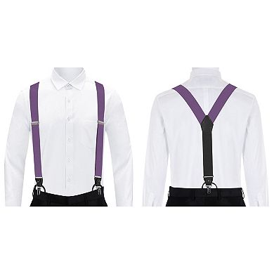 Men's Solid Suspenders