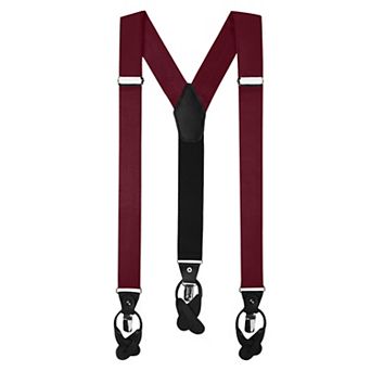 Men's Solid Suspenders