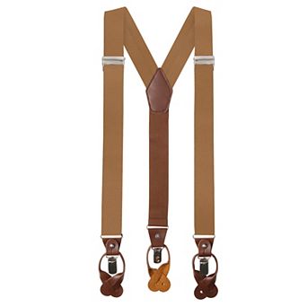 Men's Solid Suspenders