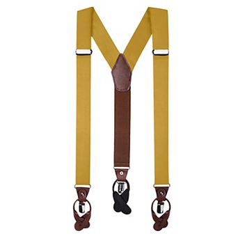 Men's Solid Suspenders