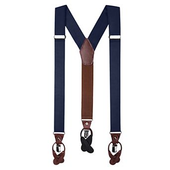 Men's Solid Suspenders