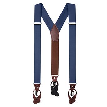 Men's Solid Suspenders