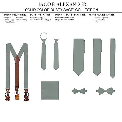 Kid's Solid Banded Bow Tie