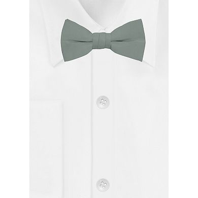 Kid's Solid Banded Bow Tie