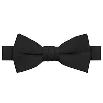 Kid's Solid Banded Bow Tie