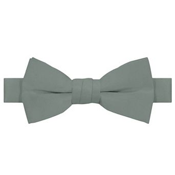 Kid's Solid Banded Bow Tie