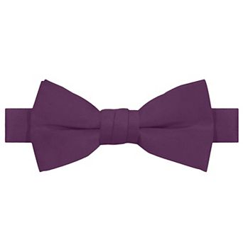 Kid's Solid Banded Bow Tie