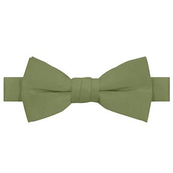 Kid's Solid Banded Bow Tie