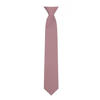 Kid's 14 inch Solid Clip-On Tie