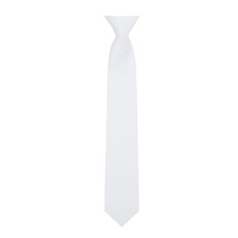 Kid's 14 inch Solid Clip-On Tie