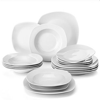 ELISA 18 pc Dinnerware Set, Tabletop for 6