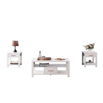 Kings Brand Furniture Sendero 3 pc Occasional Table Set