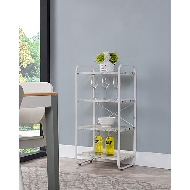 Kings Brand Furniture Hillcrest 4-Tier Baker's Rack