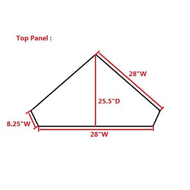 Kings Brand Furniture Hastings Corner Desk, White