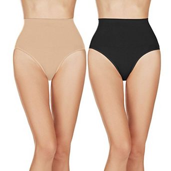2 Pack High-waisted Sculpted Brief