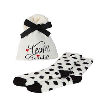 Team Bride Cozy Sock & Gift Bag Set
