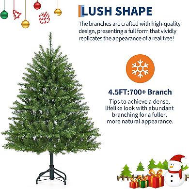 Garvee PVC Christmas Tree - Dual-Color LEDs, Easy Setup, Indoor/Outdoor