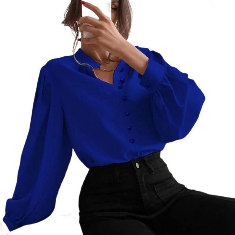 Womens Tops Blouses Women Dressy Casual Button Down Shirts Long Sleeve Shirts Business Work Blouses