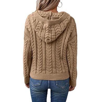 Sweaters for Women Knit Long Sleeve Chunky Pullover Sweater Fall Jumpers Winter Warm