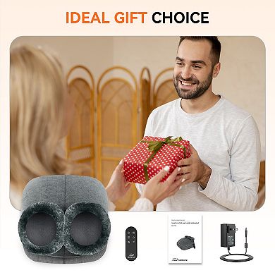 Snailax Shiatsu Foot Massager Machine with Heat, Foot Warmer